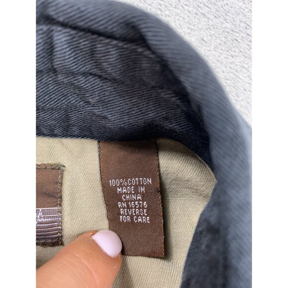 Outlaw Western Wear Men's XXL Two-Tone Beige & Black Button-Down Shirt - Picture 11 of 13